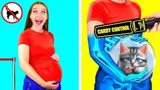 प्लेन में पेट्स छुपाकर कैसे ले जाए | पेरेंटिंग हैक्स PaRaRa Challenge