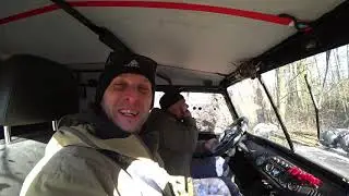 Drowned, UAZ Drowned .. YES NOT DROUGHT OUT! UAZ HUNTER TESTS IN WATER