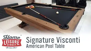 Signature Visconti American Pool Table