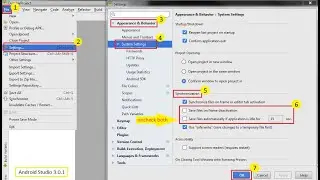 How to disable and enable Auto Save in Android Studio 2022