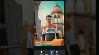 PicsArt Background Change 🔥 30 Second me Photo Editing #Shorts