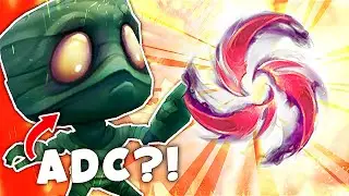 My ADC picked Amumu with Hail of Blades in my diamond ranked game...