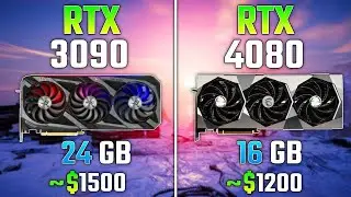 NVIDIA RTX 3090 против RTX 4080 16GB   Тест в 7 играх