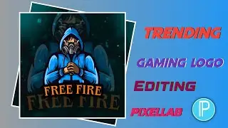 ✓How to Make Gaming Mascot Logo in Pixellab || How to Make Professional || @LahiruLakshan9