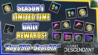 First Descendant - Season 1 - Limited Time Rewards