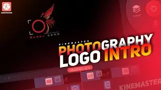 Create Photography Logo Intro in Kinemaster | Using Pixellab | Saikat Bhunya