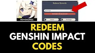 *NEW CODES* GENSHIN IMPACT REDEEM CODES 2024 (BEST WAY)