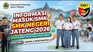 Menguasai SPMB SMK Jateng 2026