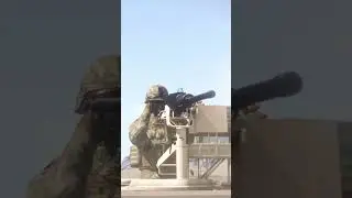 Zombie demons swarming into a military checkpoint 