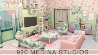920 Medina Studios | Apartment Renovation | The Sims 4 Stop Motion | Pastel Pop Kit |