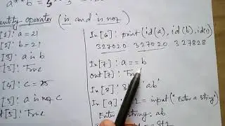 Operator of python