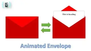 Animated Envelope with open animation || CSS + HTML only || Web Designing