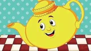 I'm A Little Tea Pot Nursery Rhyme with Lyrics - Cartoon Animation Rhymes