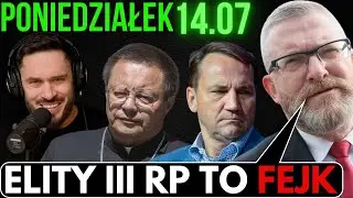 PONIEDZIAŁEK, 14 LIPCA 2025, SPRAWKI RANO