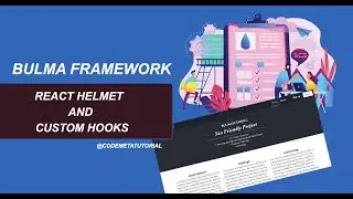 Elevate SEO with React Helmet and Custom Hooks React JS | Learn Bulma CSS Framework