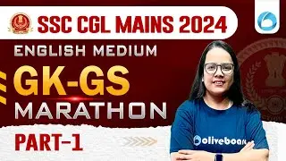 SSC CGL Mains 2024 GK GS Marathon | SSC CGL Tier 2 GK GS Preparation | By Shefali Ma'am