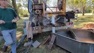 Drilling a Replacement Water Well - Old Steel Flow Well Sanded In