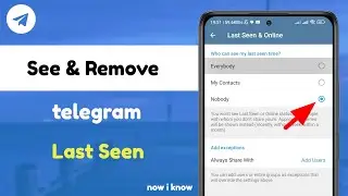 How To See & Remove Last Seen On Telegram 2023