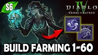 ✅BUILD DE NIGROMANTE 1-60 para farmear el endgame Diablo 4 Temporada 6