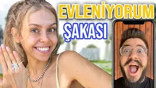 ARKADAŞLARIMA EVLENME ŞAKASI YAPTIM! 
