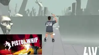 Pistol Whip VR - Third Time is the Charm! - Mixed Reality Power by @LIV