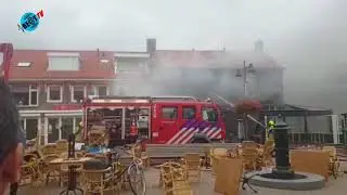 Grote brand centrum Egmond aan Zee (16 augustus 2018)