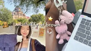 life at brown university 🧸🎧 | study resources, lectures, and simply living life