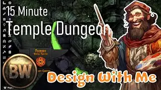 Design With Me: 15 minute Temple Dungeon Using Tiles and Prefabs