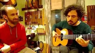 Pedro Rossi visitando el Taller de Hernán Venturini en VIVO...