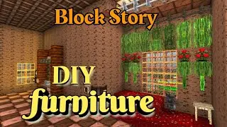 Block Story 13.1.1 DIY furniture. Как сделать мебель для дома