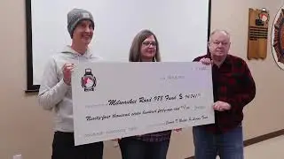 Milwaukee Road 988 Locomotive Receives Gift from James T. Baker, Jr. Family