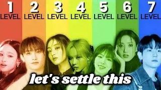 The 7 Levels Of Kpop Vocal Groups