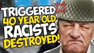 TRIGGERED OLD RACISTS DESTROYED on Call of Duty Modern Warfare!!