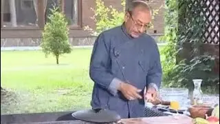 Димляма (овощи с мясом в собственном соку). Лепешки