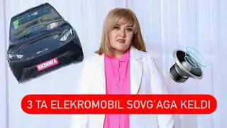 Super natija 🤩 3 ta elektromobil sovg’aga keldi 🥳🥳🥳