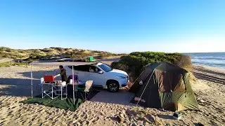 Secluded beachfront camping - The Coorong SA, longest beach in Australia at 194 km