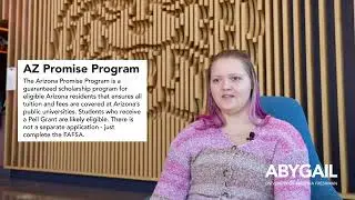 Arizona Promise Program | Abygail, University of Arizona