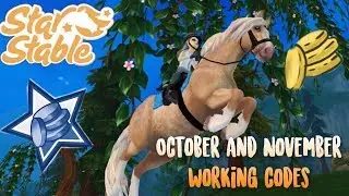 AVALIBLE STAR STABLE CODES 2018 OCTOBER/NOVEMBER!
