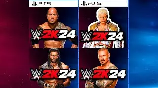 The WWE 2K24 Cover...