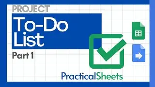 How to build a To-Do List in Google SHEETS