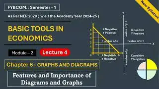 Graphs and Diagrams | Chapter 6 | L 4 | FYBCOM | Basic Tools in Economics | As per nep 2020