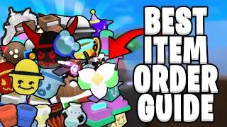 The BEST Item Order Guide | Bee Swarm Simulator