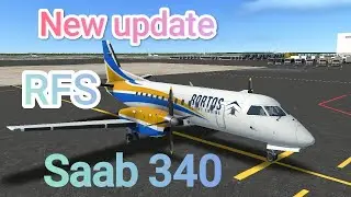 New update RFS Real Flight Simulator. Saab 340