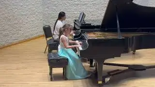 Haydn: Piano Concerto No. 11  in D Major Hob.XVIII. 1st mvt - Sophia (age 9)