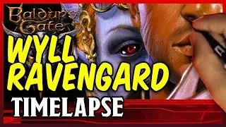 The Blade of Frontiers | Baldur's Gate 3 Art Timelapse