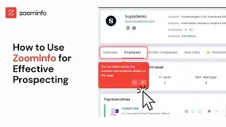 How to Use ZoomInfo for Effective Prospecting
