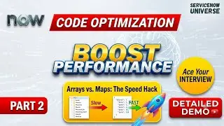 ServiceNow Optimization Tip – Use Object Maps Instead of Arrays | ServiceNow Interview Preparation