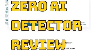 ZeroGPT: How to Use ZeroGPT detector? Review Zero ai ⏬👇