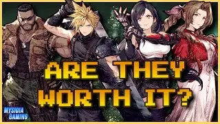 FFVII Returns! Looking at Cloud/Tifa/Aerith/Barret Upgrades. | War of the Visions (FFBE)