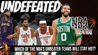 Which Of The NBA's Undefeated Teams Can Stay Hot? | Warriors May Be Without Steph For Extended Time